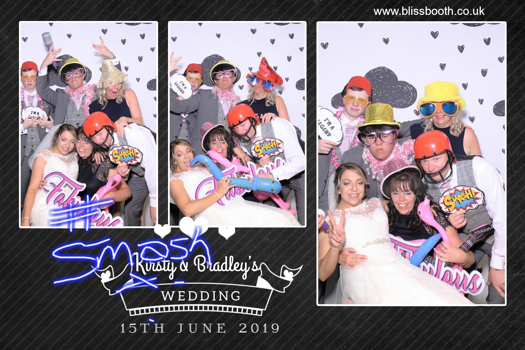 Kirsty and Bradley | View more photos from the event at gallery.blissbooth.co.uk/u/BlissBooth/Kirsty-and-Bradley
